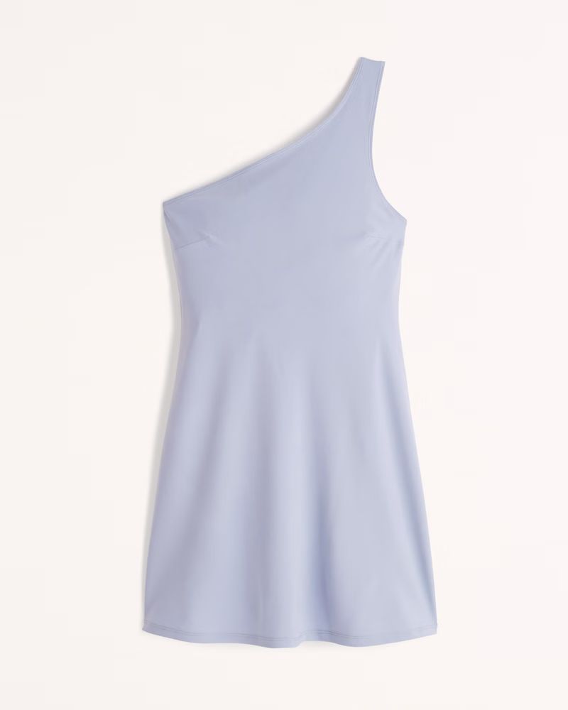 One-Shoulder Traveler Mini Dress | Abercrombie & Fitch (US)