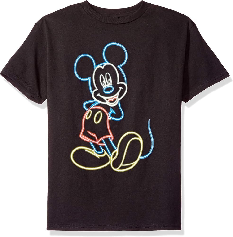 Disney Boys' Mickey Mouse Short Sleeve T-shirt | Amazon (US)