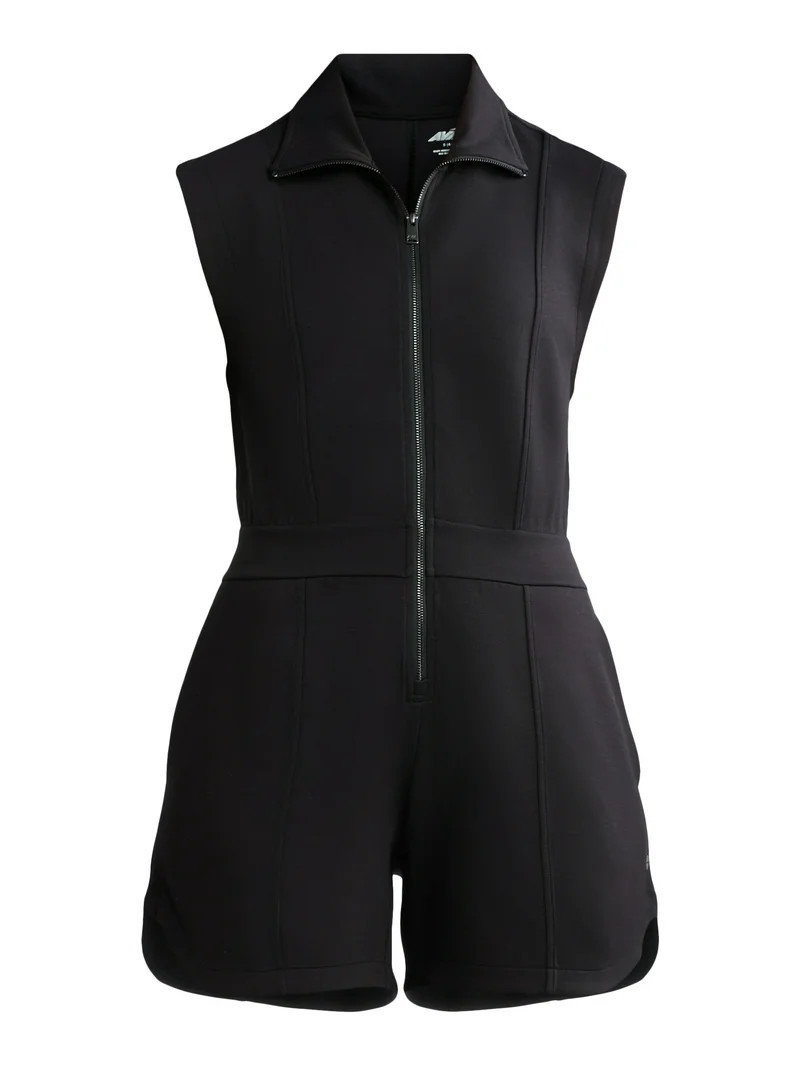 Avia Women's and Women's Plus Knit Romper, Sizes XS-4X | Walmart (US)