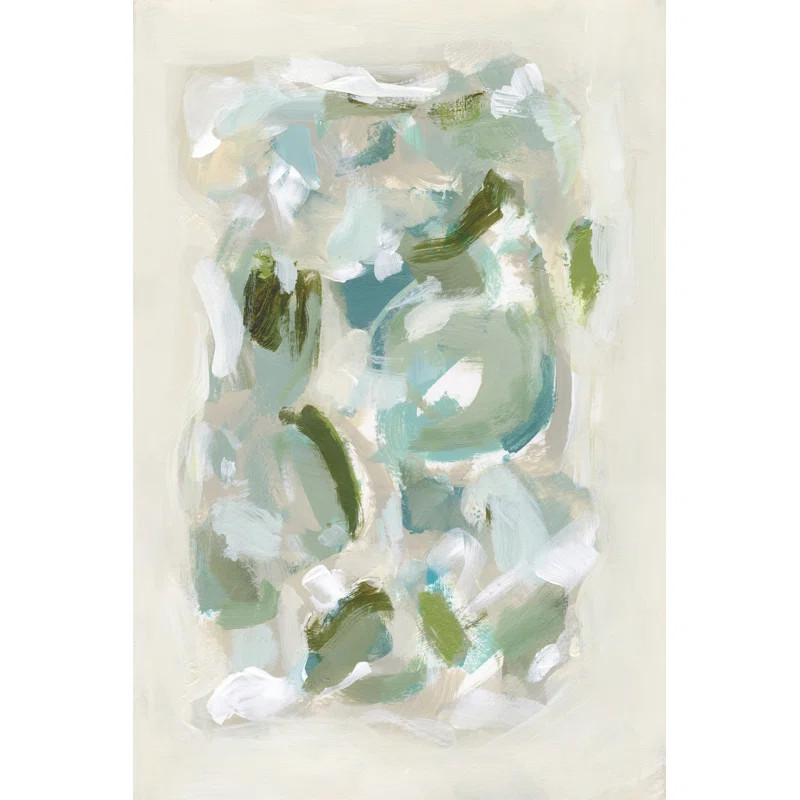 " Tinted Abstract VI " by Christina Long Painting Print | Wayfair North America