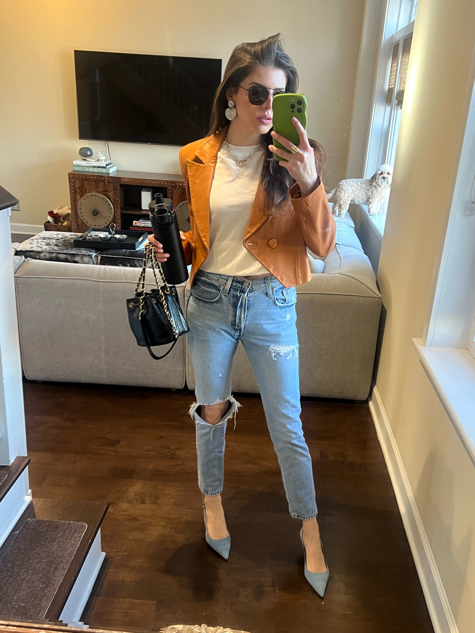 Tuesday girls dinner OOTN // jewelry from Anima Mea // and the jeans are on major sale right now! 

#LTKshoecrush #LTKsalealert #LTKstyletip