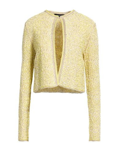 Fabiana Filippi Woman Cardigan Yellow Size 4 Cotton, Viscose, Metallic fiber | YOOX (US)
