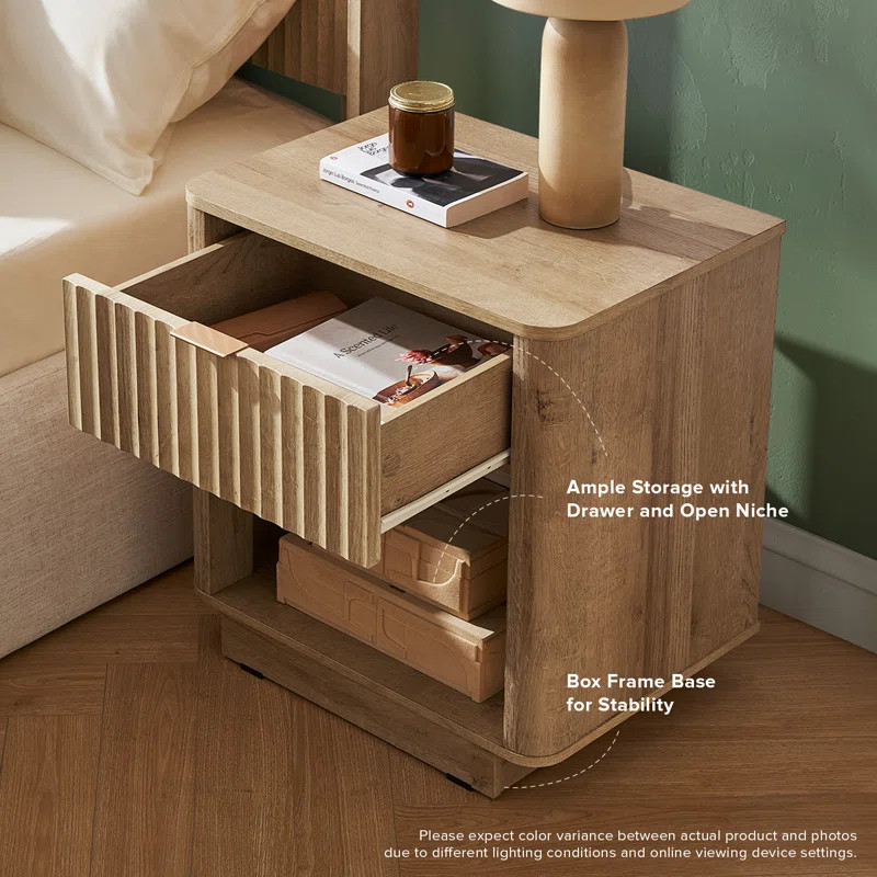 George Oliver Dorcus Nightstand & Reviews | Wayfair | Wayfair North America