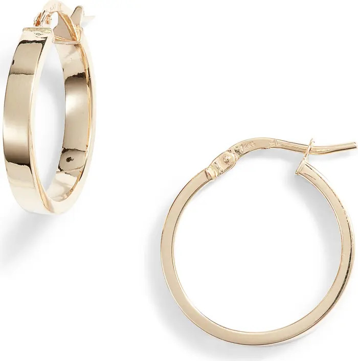 14K Gold Hoop Earrings | Nordstrom