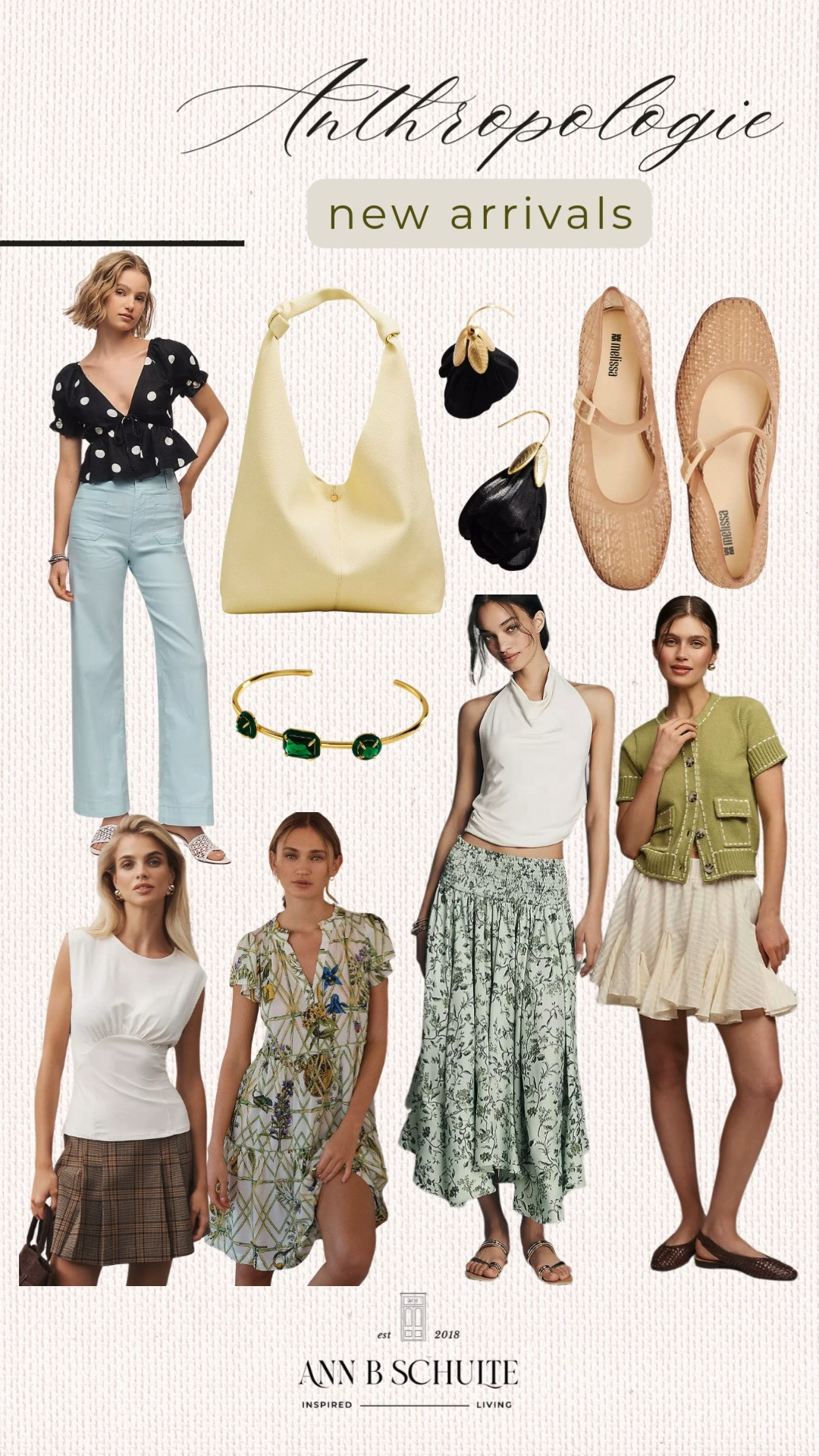 Anthropologie new arrivals are giving whimsical, effortless “I just threw this on” energy. Pretty textures, dreamy details, and outfits that basically style themselves. 🌸✨🛍️ #Anthropologie #NewArrivals #LTKFashion #LTKStyle #OutfitInspo #StyleInspo #EverydayStyle #BohoChic #WardrobeRefresh #FashionFavorites 

 #LTKootd