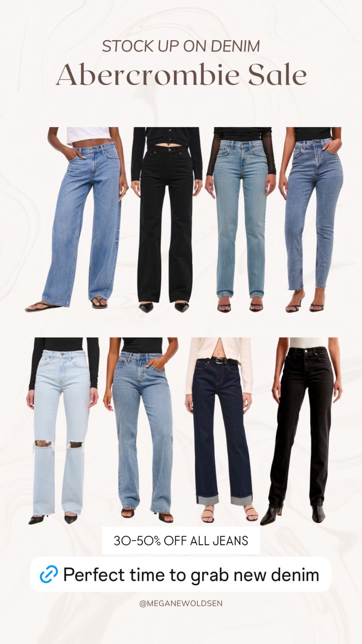 Stock up on denim while they’re 30-50% off!! 

#LTKSaleAlert #LTKActive #LTKFindsUnder100