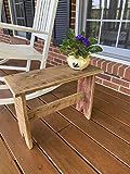 Primitive handmade reclaimed barn wood bench/table/flower stand | Amazon (US)