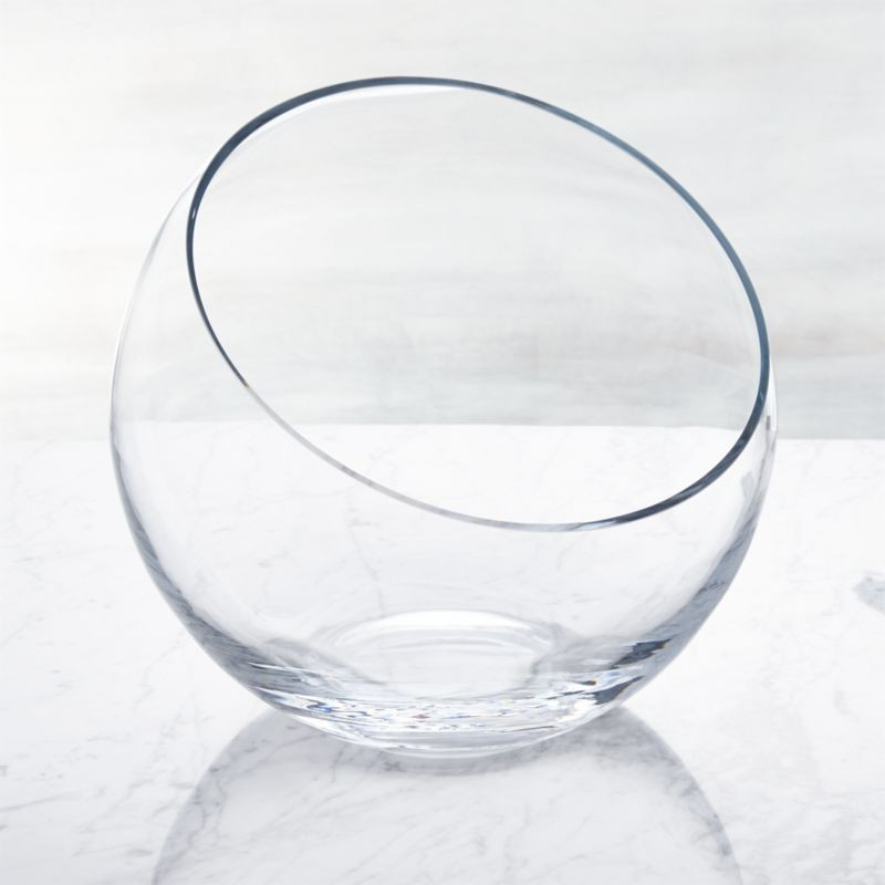 Tilt 11" Large Bowl + Reviews | Crate and Barrel | Crate & Barrel