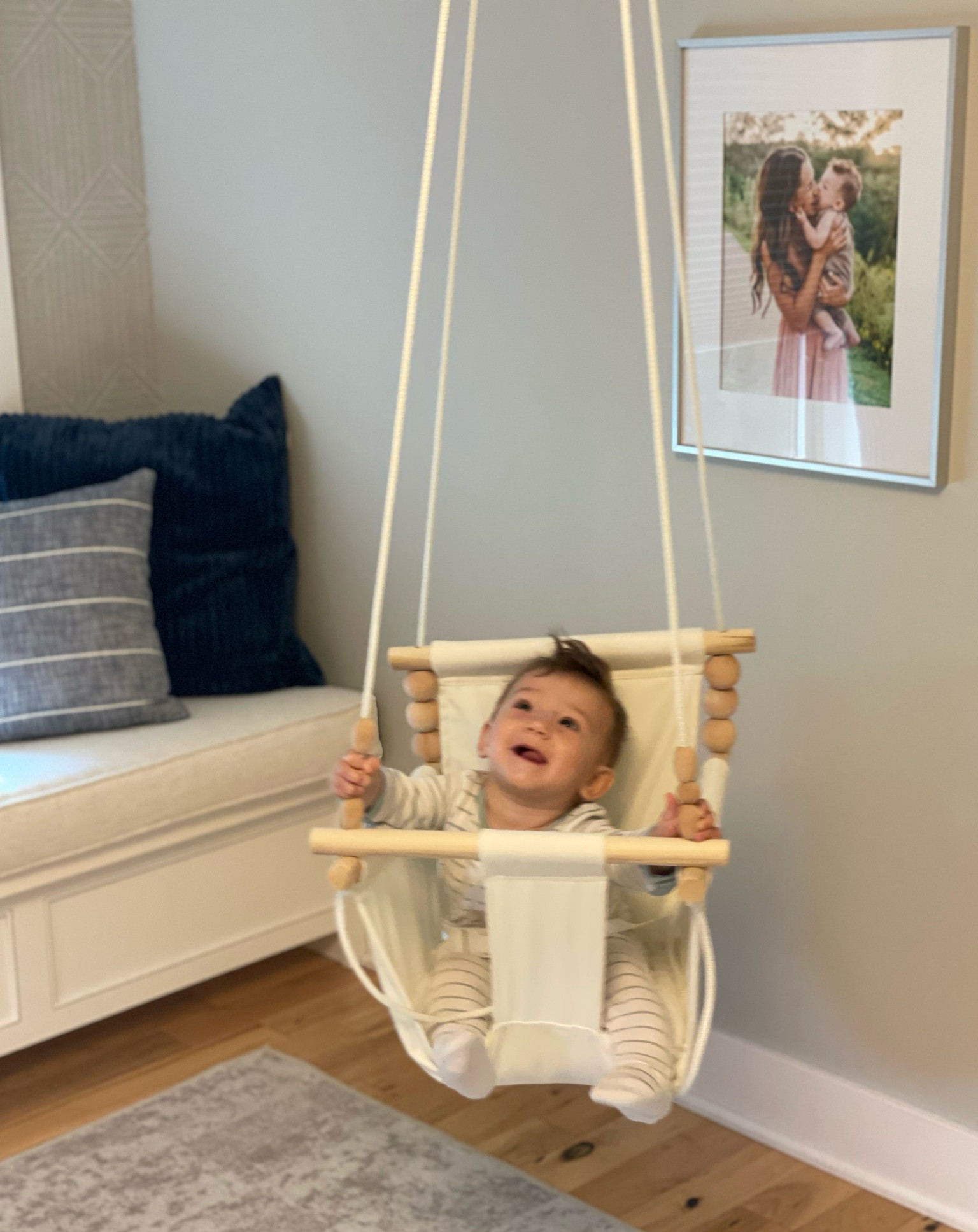 Baby swing from Etsy for the win!


#LTKfamily #LTKkids #LTKbaby