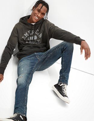 AE AirFlex+ Ripped Move-Free Slim Jean | American Eagle Outfitters (US & CA)