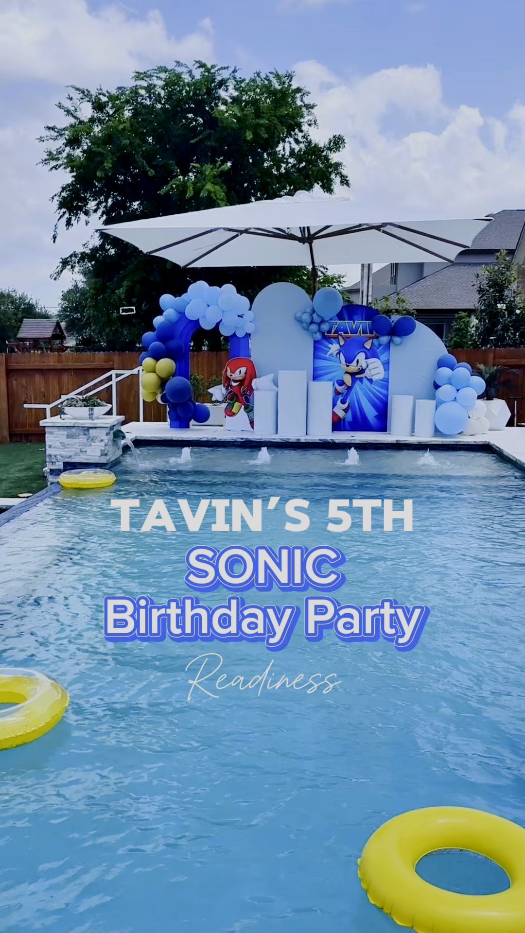 💙🥳 Sonic Birthday Party Decorations & Readiness ❤️💎