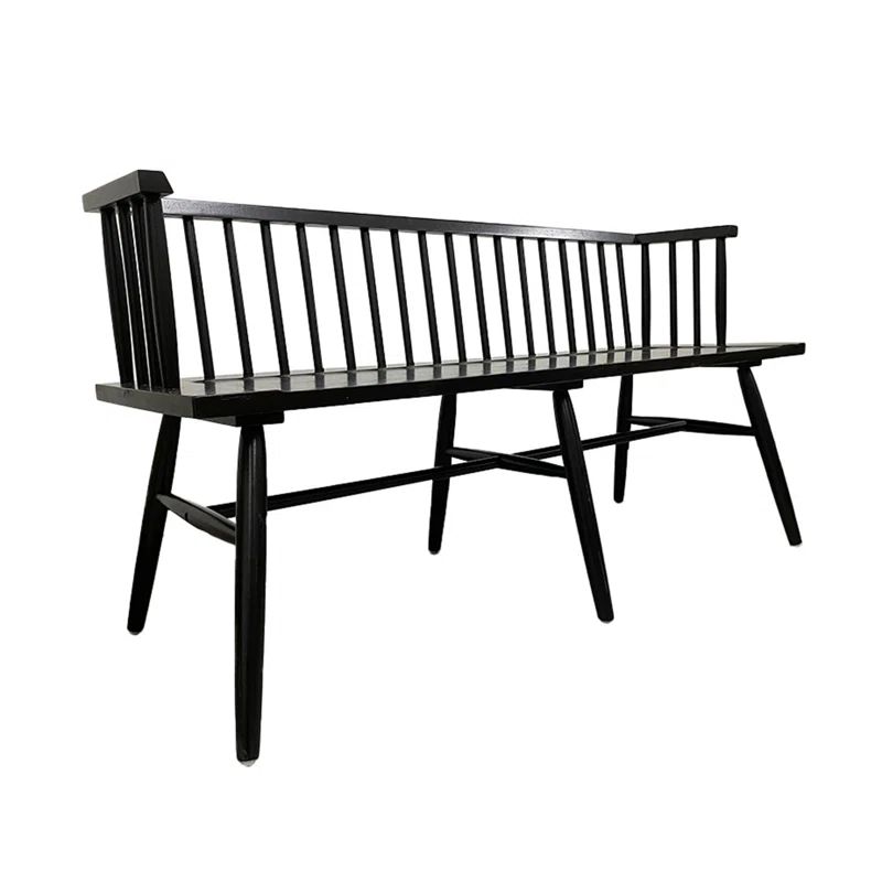 Hendrick Solid Wood Spindle Bench | Wayfair North America