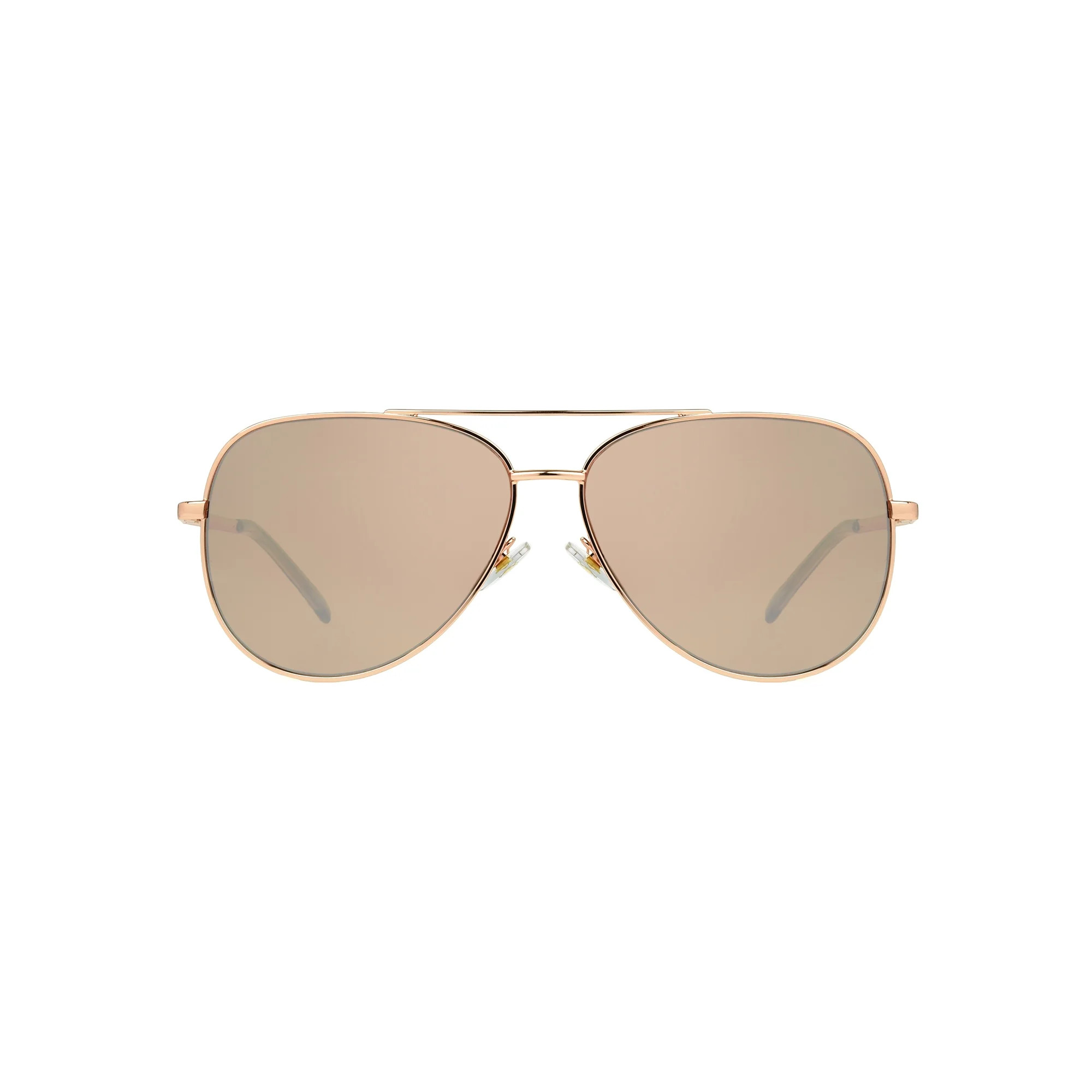 Foster Grant Women's Aviator Rosegold Metal Sunglasses | Walmart (US)