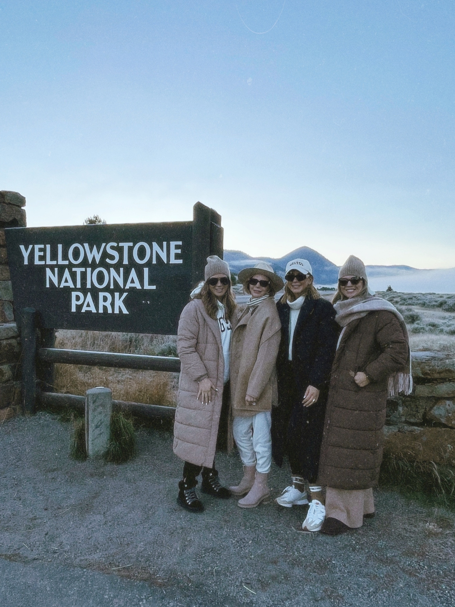 What we wore to our girls trip in Montana