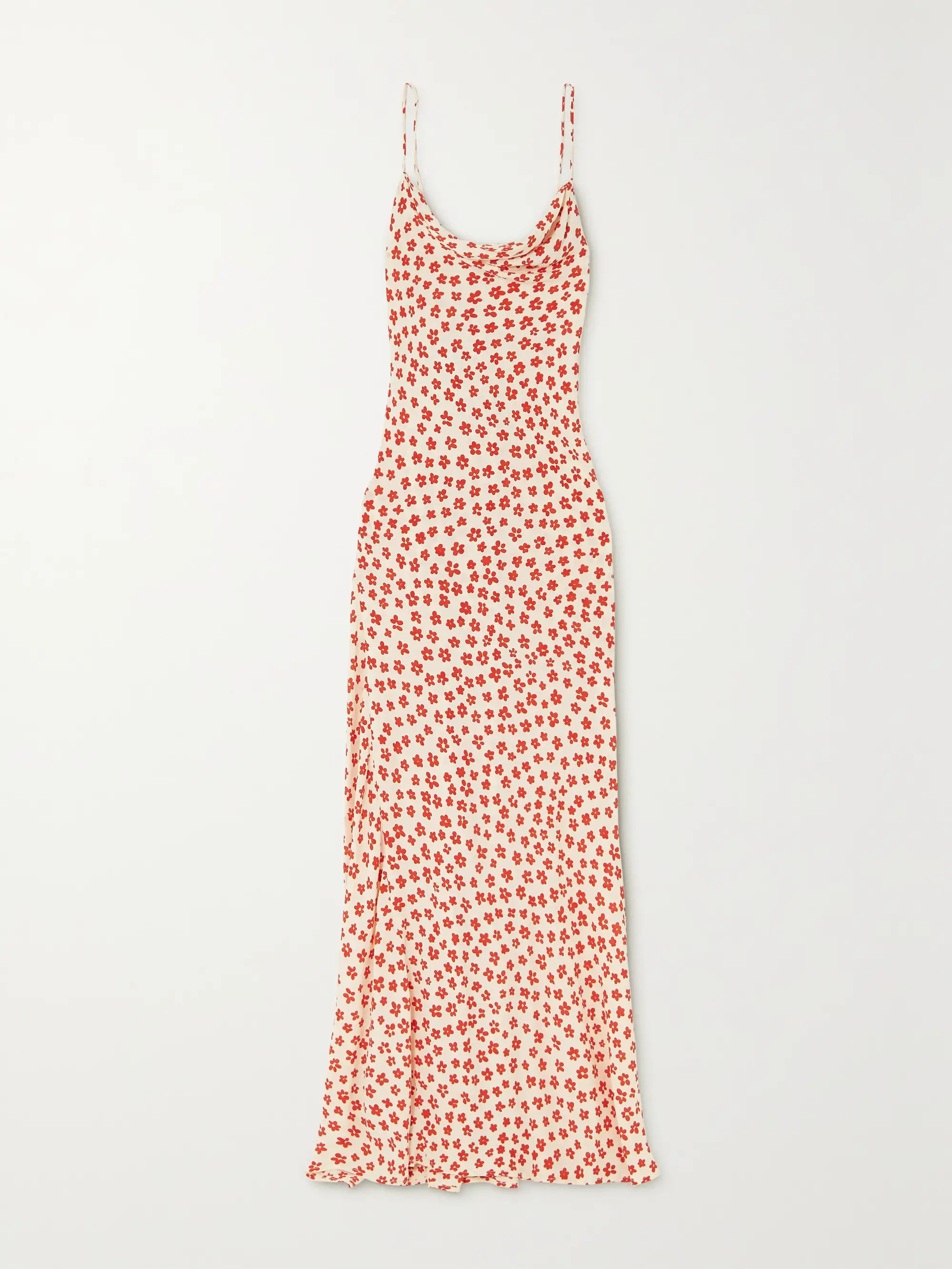 Lusia floral-print LENZING ECOVERO crepe de chine maxi dress | NET-A-PORTER (US)