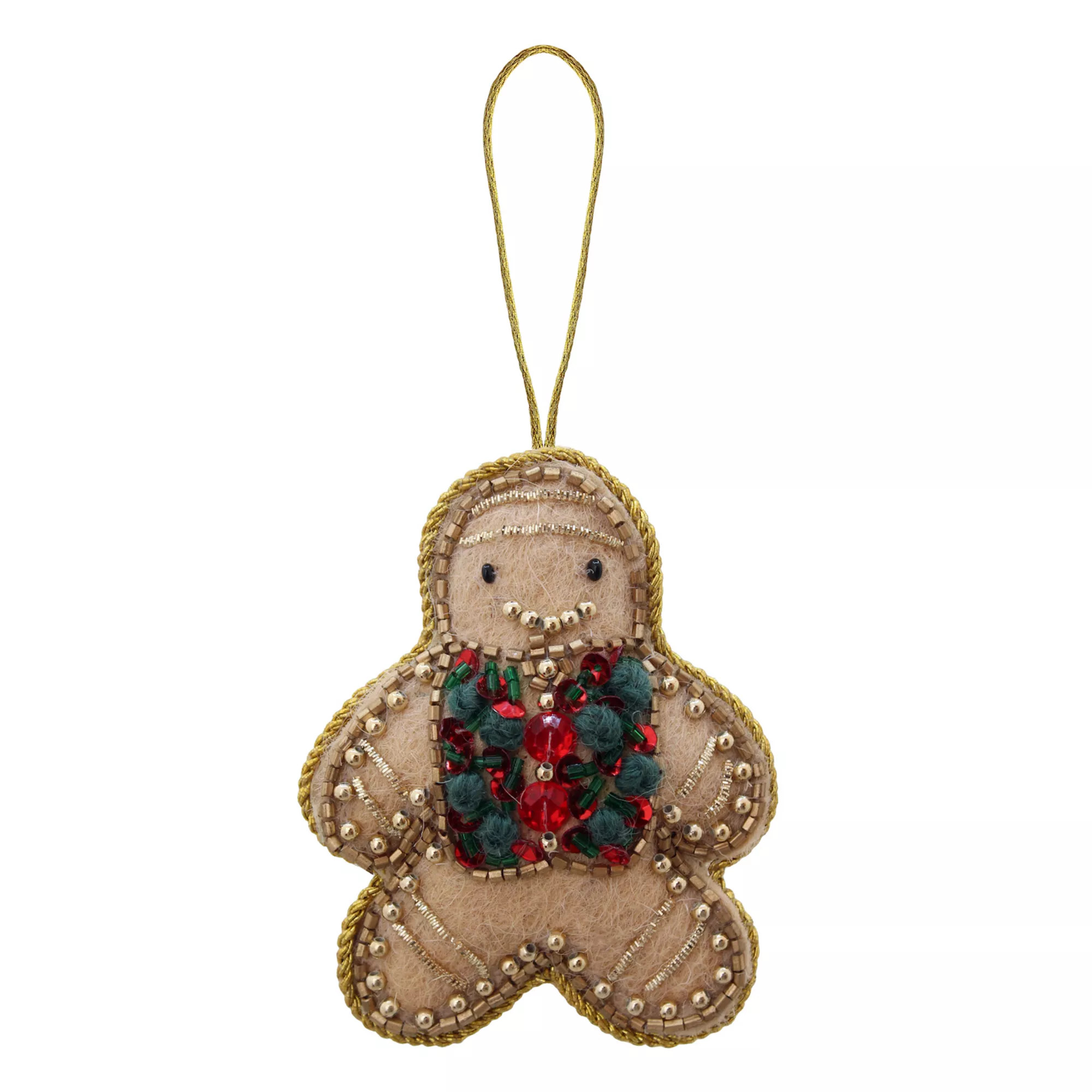 St. Nicholas Square® Beaded Gingerbread Christmas Ornament | Kohl's