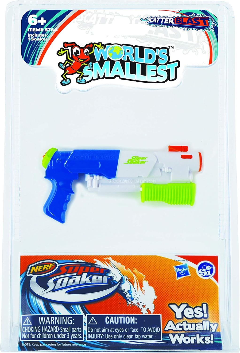 Worlds Smallest Super Soaker, Multi (576) | Amazon (US)
