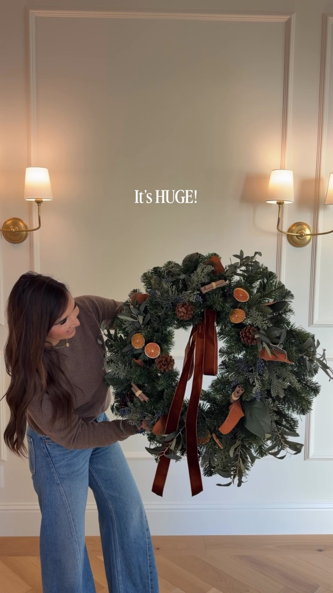 McGee & Co. vibes for a fraction of the price! 🤎 The dried fruit, the warm tones, the vintage charm… everything I love about a collected, old-fashioned Christmas. And somehow it’s even prettier in person! 🎄✨