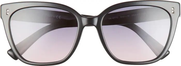 Rockstud 55mm Gradient Cat Eye Sunglasses | Nordstrom Rack