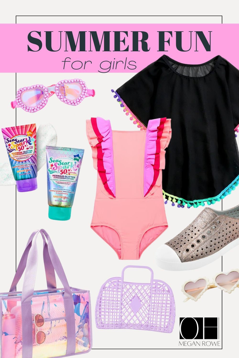 Get ready for sunny days with my Summer Essentials for Girls! I’ve rounded up the cutest swimsuit, breezy cover-up, fun goggles, a must-have beach bag, comfy Natives, stylish sunglasses, and best of all—glitter sunscreen for that extra sparkle! Tap the link in my LTK to shop these summer must-haves and let your little fashionista shine all season long!

#SummerEssentials #GirlsFashion #BeachReady #GlitterSunscreen #SwimStyle #LTKGiftGuide #KidsStyle #SummerFun

#LTKGiftGuide #LTKKids #LTKSeasonal