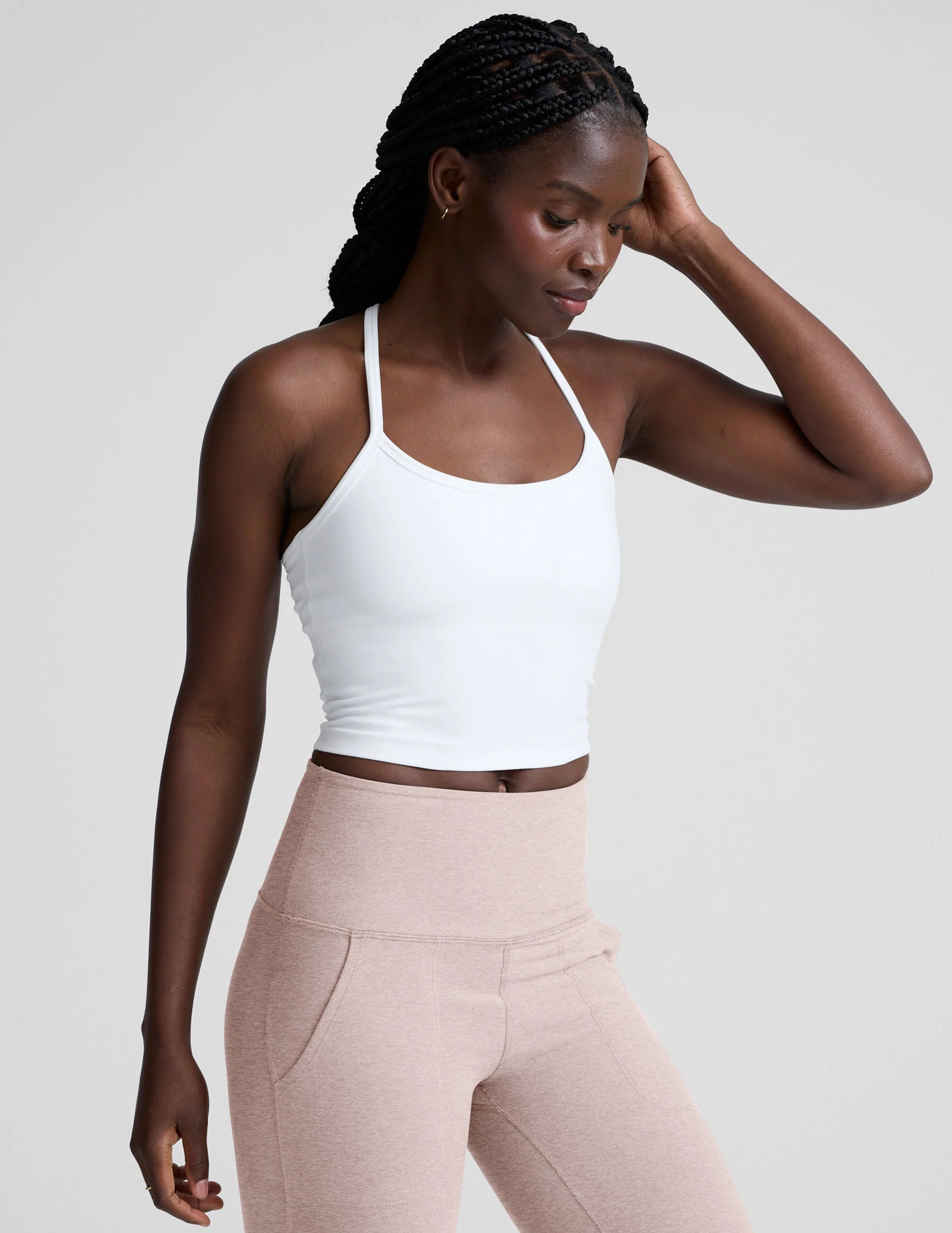 Spacedye Slim Racerback Cropped Tank | Beyond Yoga | Beyond Yoga