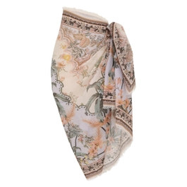 Printed Cotton Pareo | ZIMMERMANN (US, CA, EU, MENA)