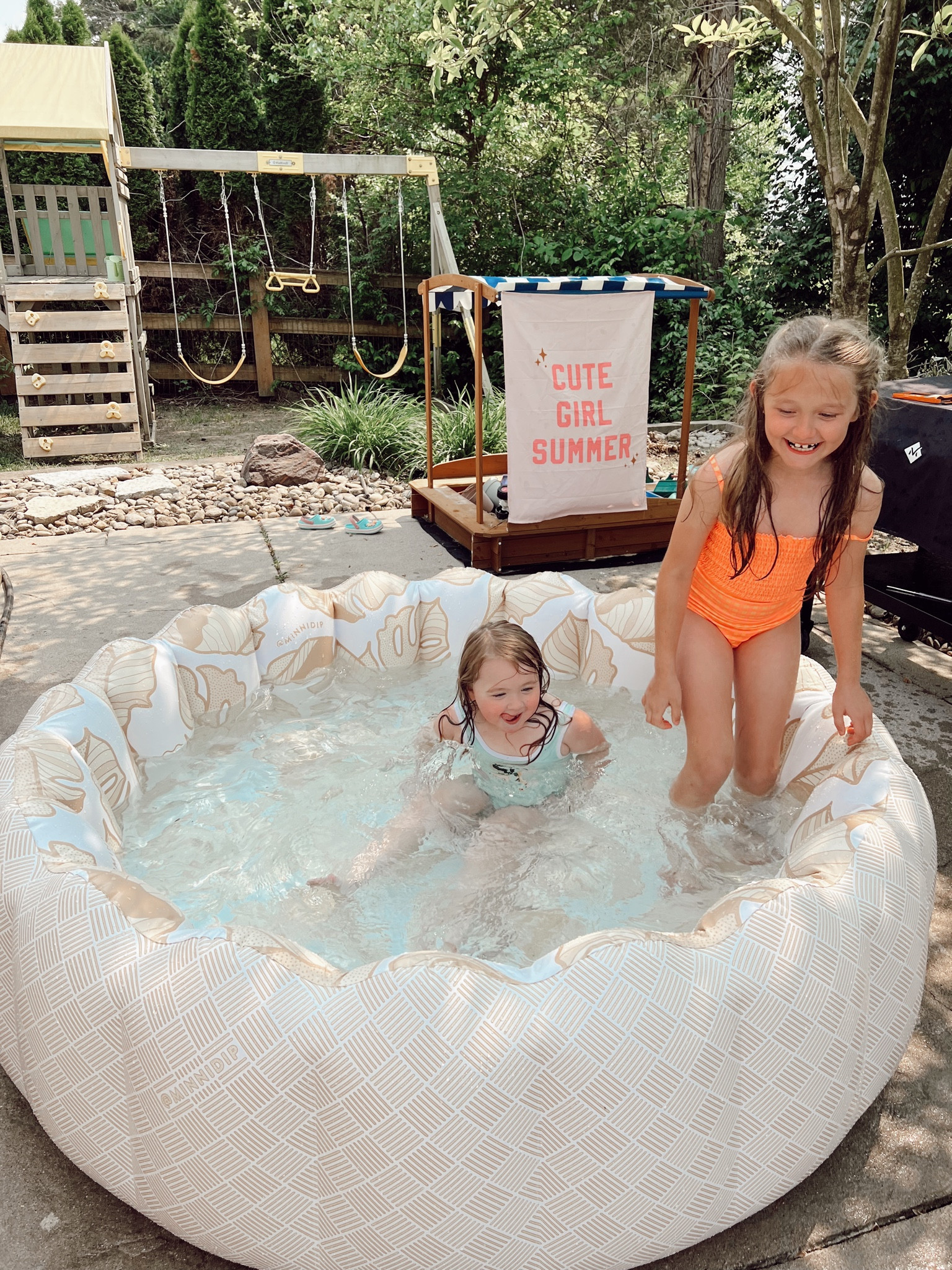 Cute girl summer in our fav minnidip pool!

#LTKkids #LTKSeasonal #LTKswim