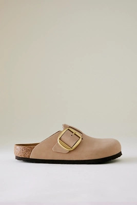 Birkenstock Big Buckle Leather Clogs | Anthropologie (UK)
