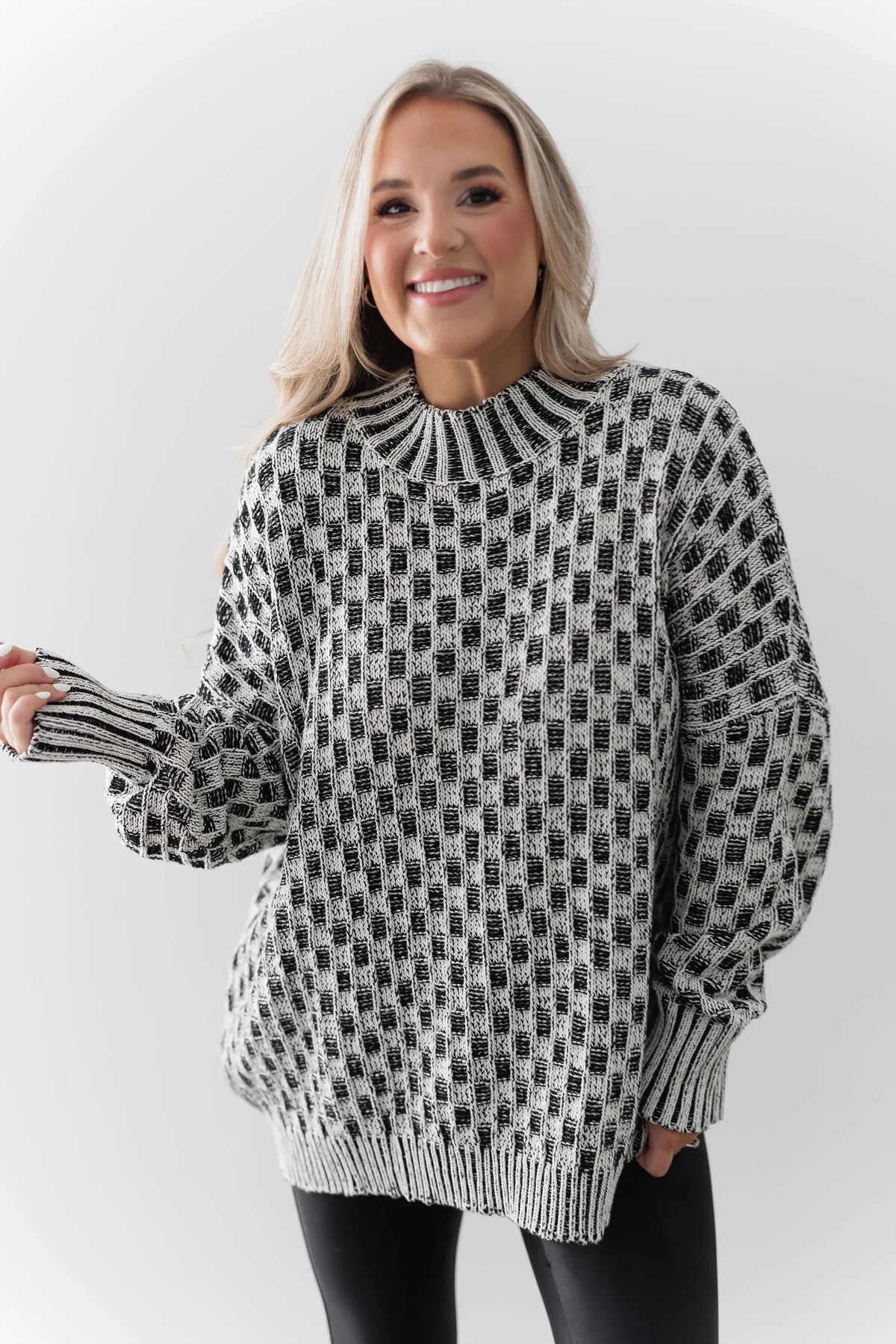 Beyond Belief Sweater - Black | Landry Kate