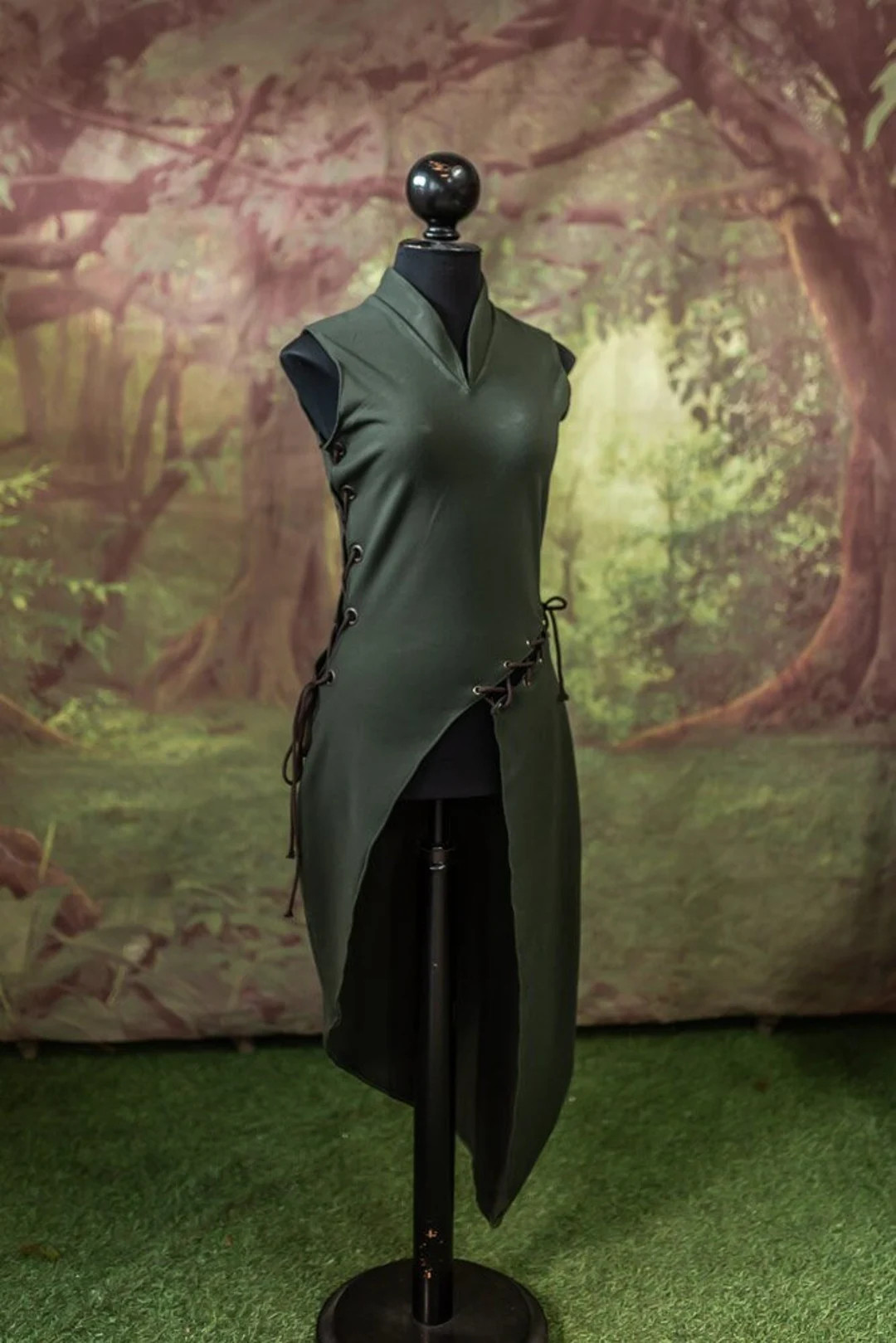 Elven Ranger Vest, Elvish Surcoat Unisex - Etsy | Etsy (US)