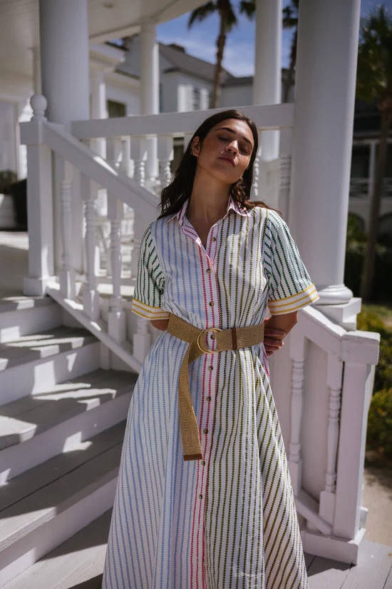 Vera Dress in Iridian | Parterre