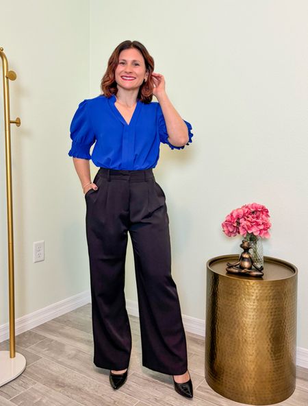 Affordable office style with petite friendly trousers / work wear / teacher outfit 


#LTKworkwear #LTKshoecrush #LTKover40