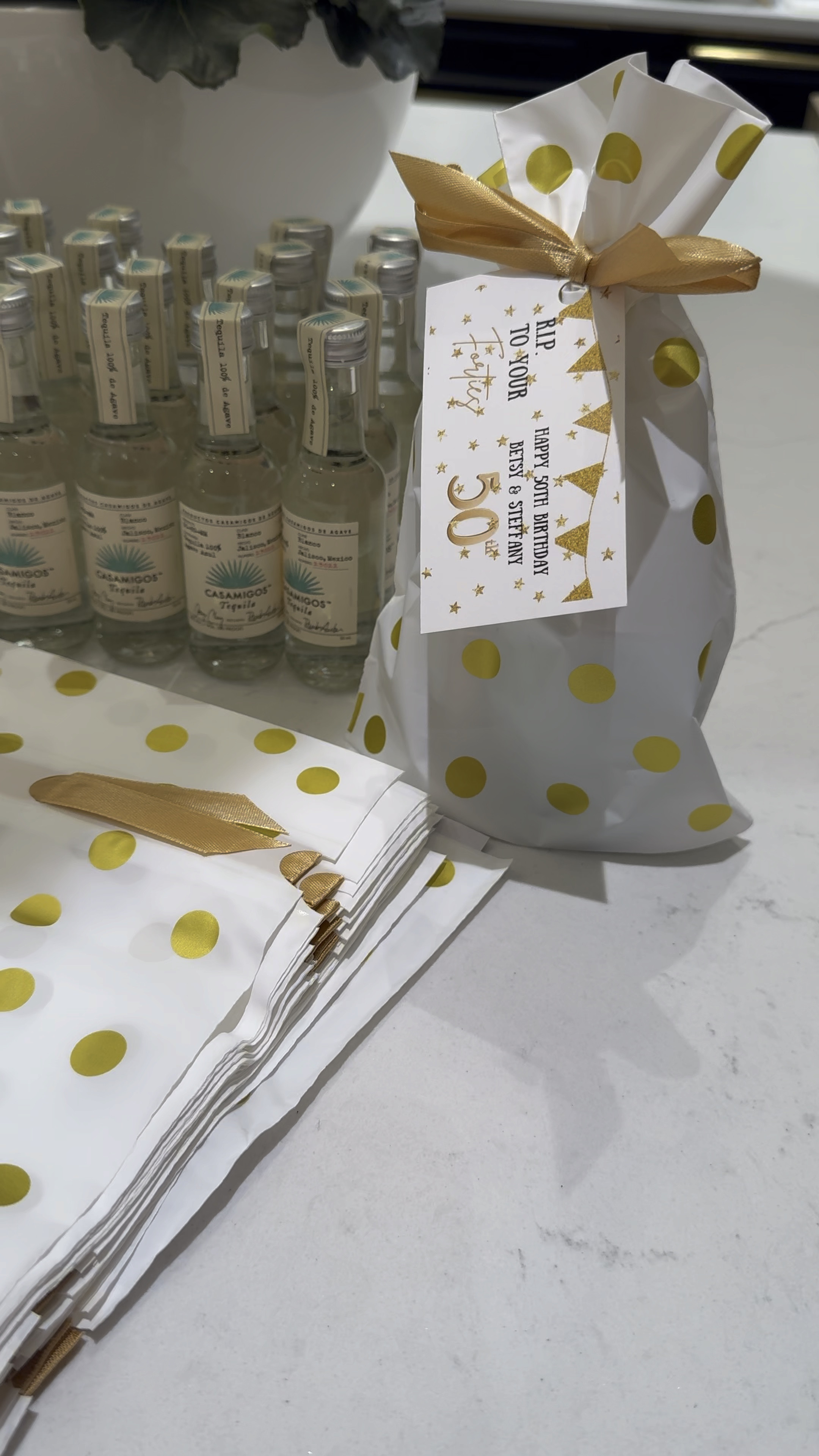 Bringing the FUN to the party! 🎁🍹 These easy skinny marg birthday party favors are sure to kick your celebration up a notch! Let's make memories one sip at a time. Cheers! 🥳 🍾

#LTKSeasonal #LTKfamily #LTKhome