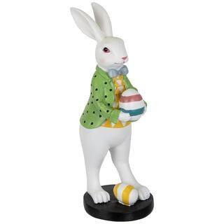 11.5" Rabbit Holding Easter Egg Outdoor Garden Statue By Northlight in Null | Michaels® | Michaels Stores
