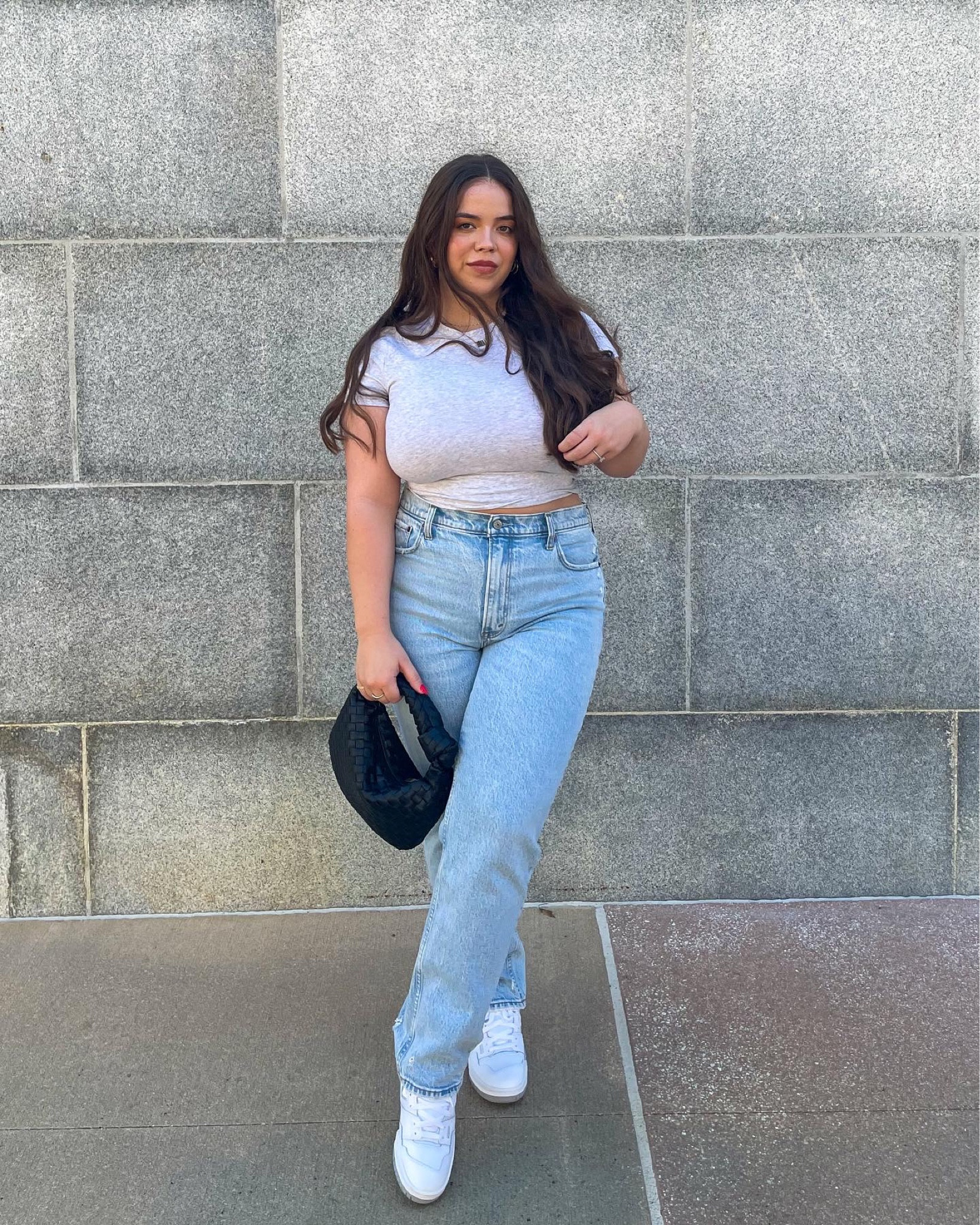 Love a casual outfit. Wearing a medium in the top and 31S in the jeans

#LTKunder50 #LTKcurves #LTKstyletip