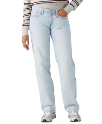 Levi's Women's Superlow Straight Bootcut Jeans - Abraided Art | Macy's