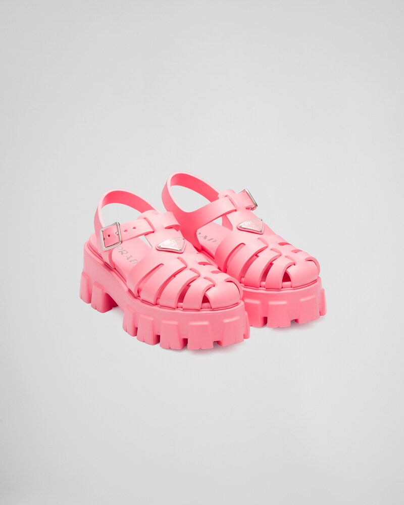 Foam rubber sandals | Prada Spa US