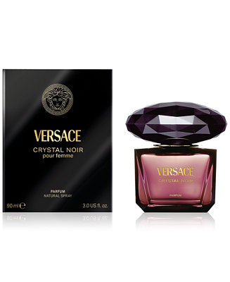 Versace Crystal Noir Parfum Spray, 3 oz. - Macy's | Macy's
