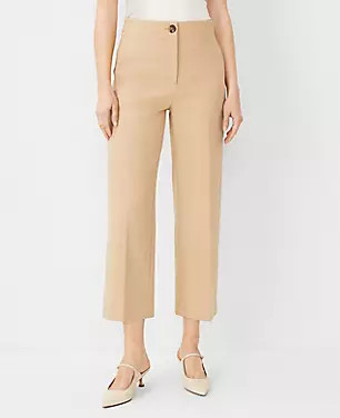 The Kate Wide Leg Crop Pant | Ann Taylor (US)