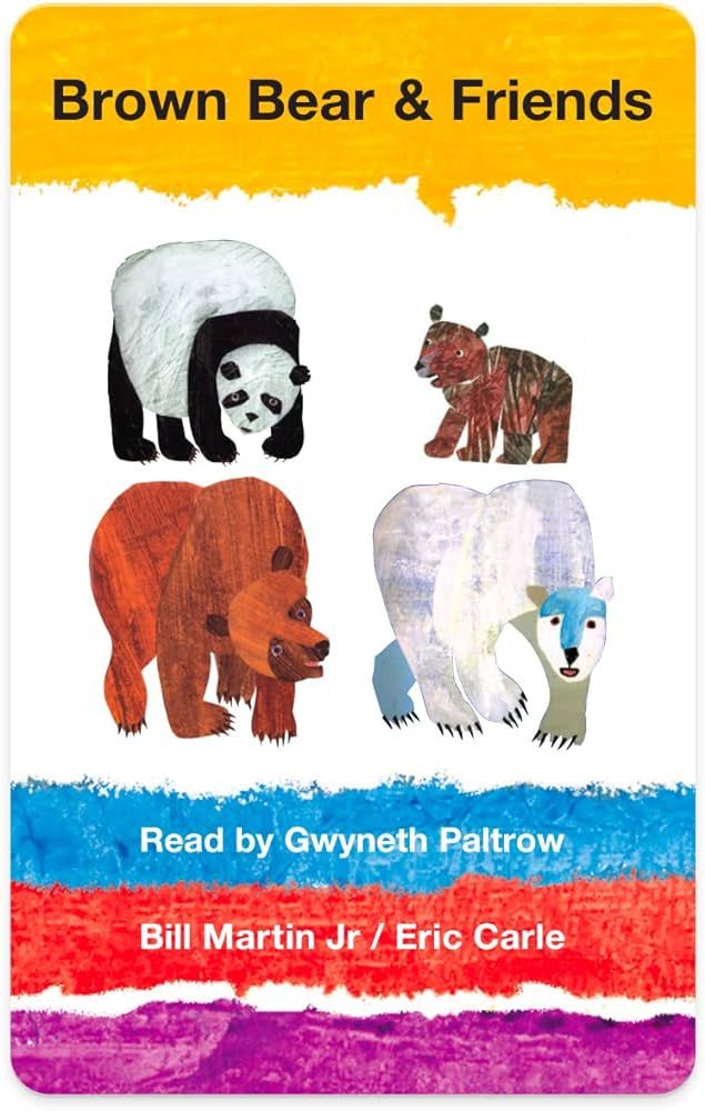 Yoto Brown Bear & Friends by Bill Martin Jr. & Eric Carle – Kids Audiobook Story Card for Use P... | Amazon (US)