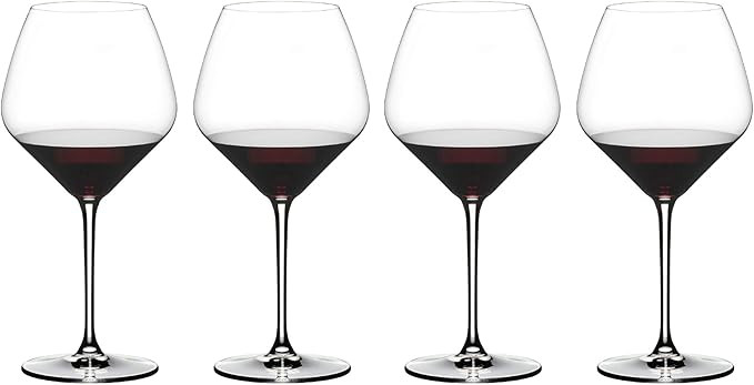Riedel Extreme Pinot Noir Wine Glasses, Set of 4, Clear | Amazon (US)