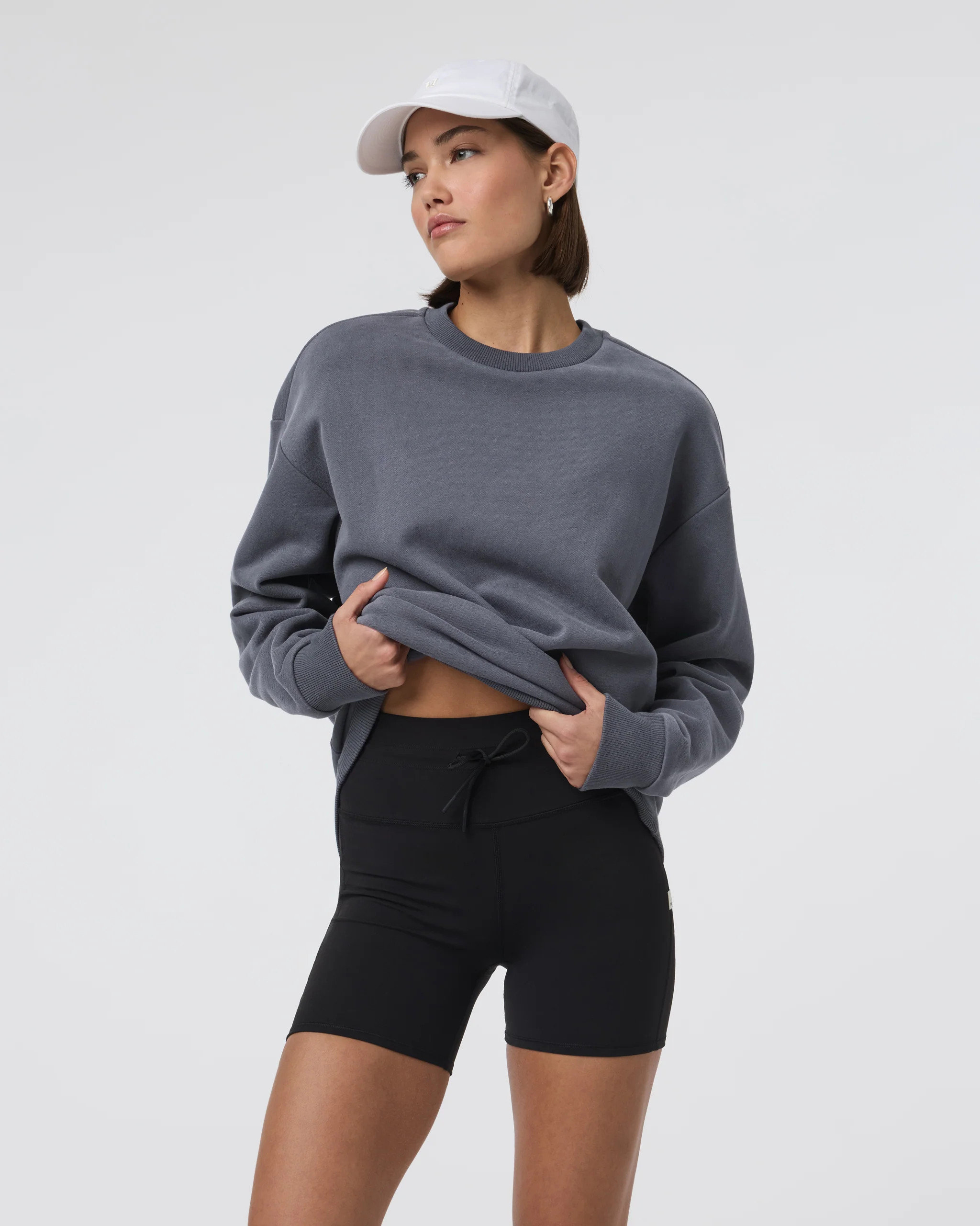 Restore Oversized Crew 2.0 | Azure | Vuori | Vuori Clothing (US & Canada)