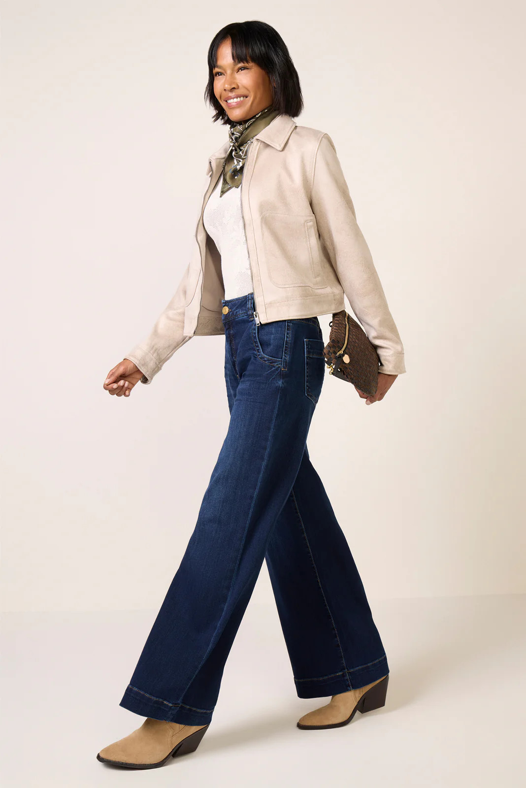 Meg Wide Leg Jean | Evereve