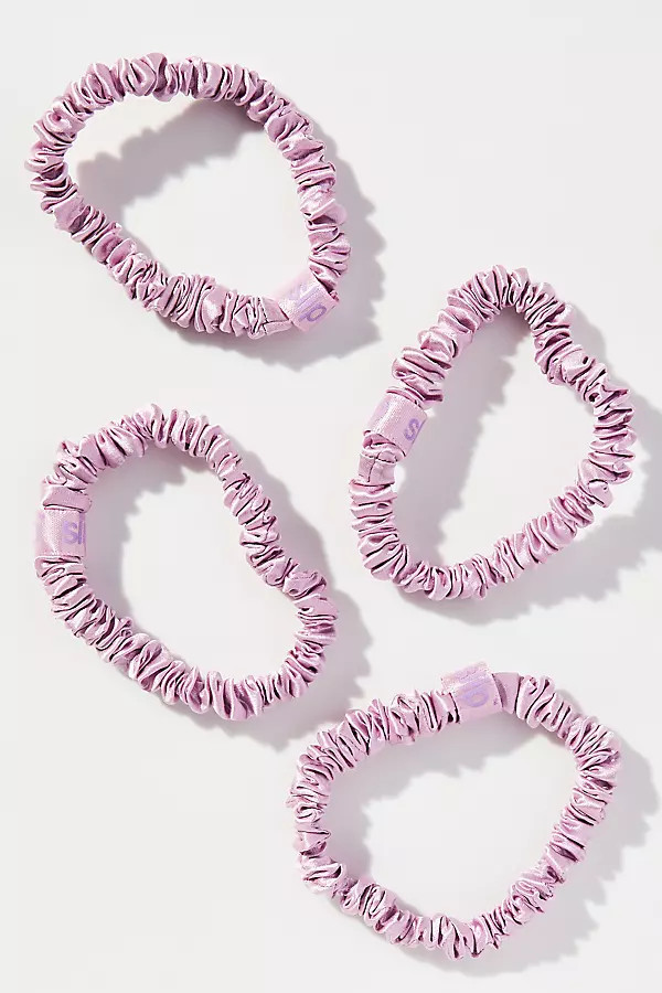 Silk Skinny Scrunchie Set | Anthropologie (US)