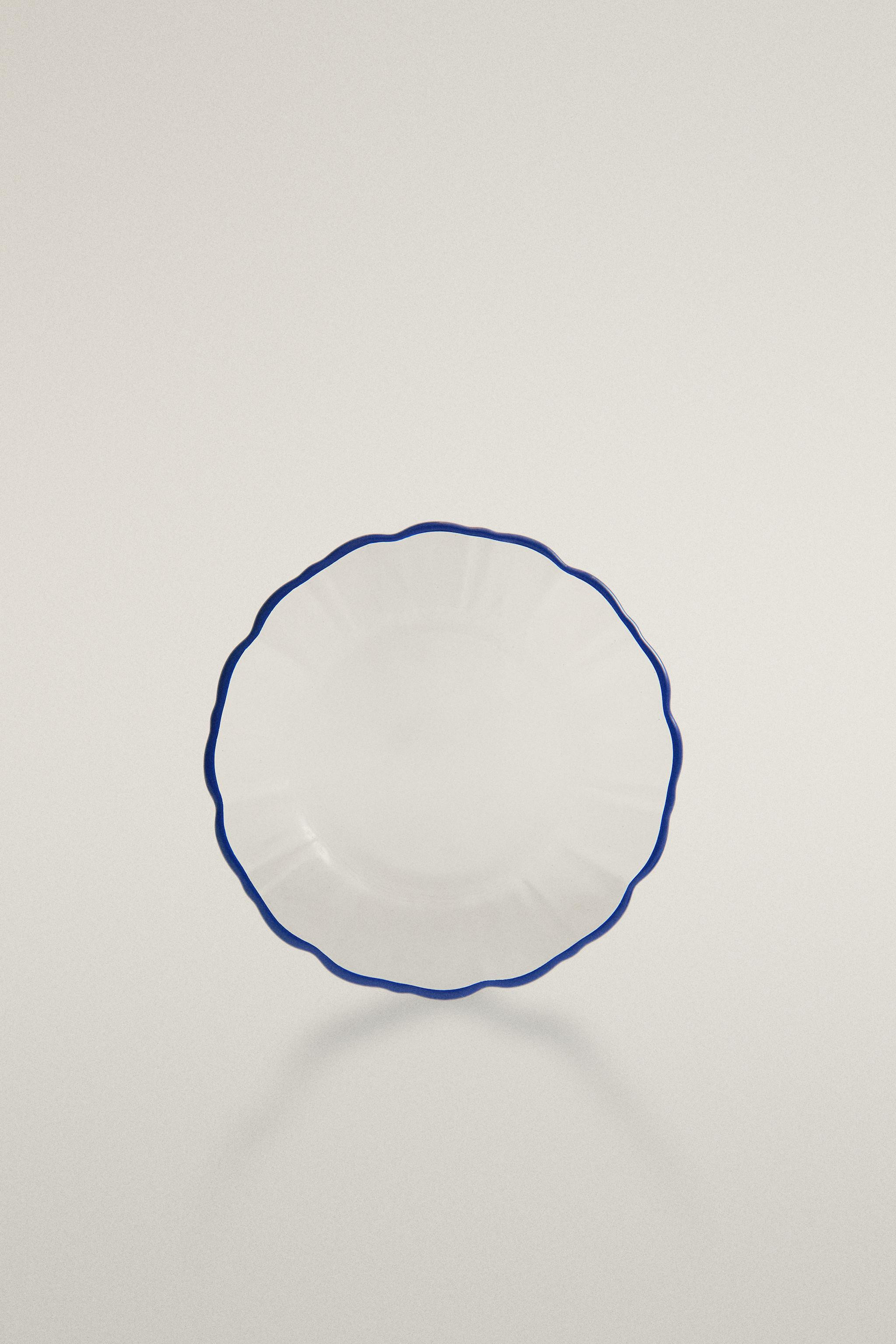 ASSIETTE À PAIN EN VERRE À FILET | Zara FR