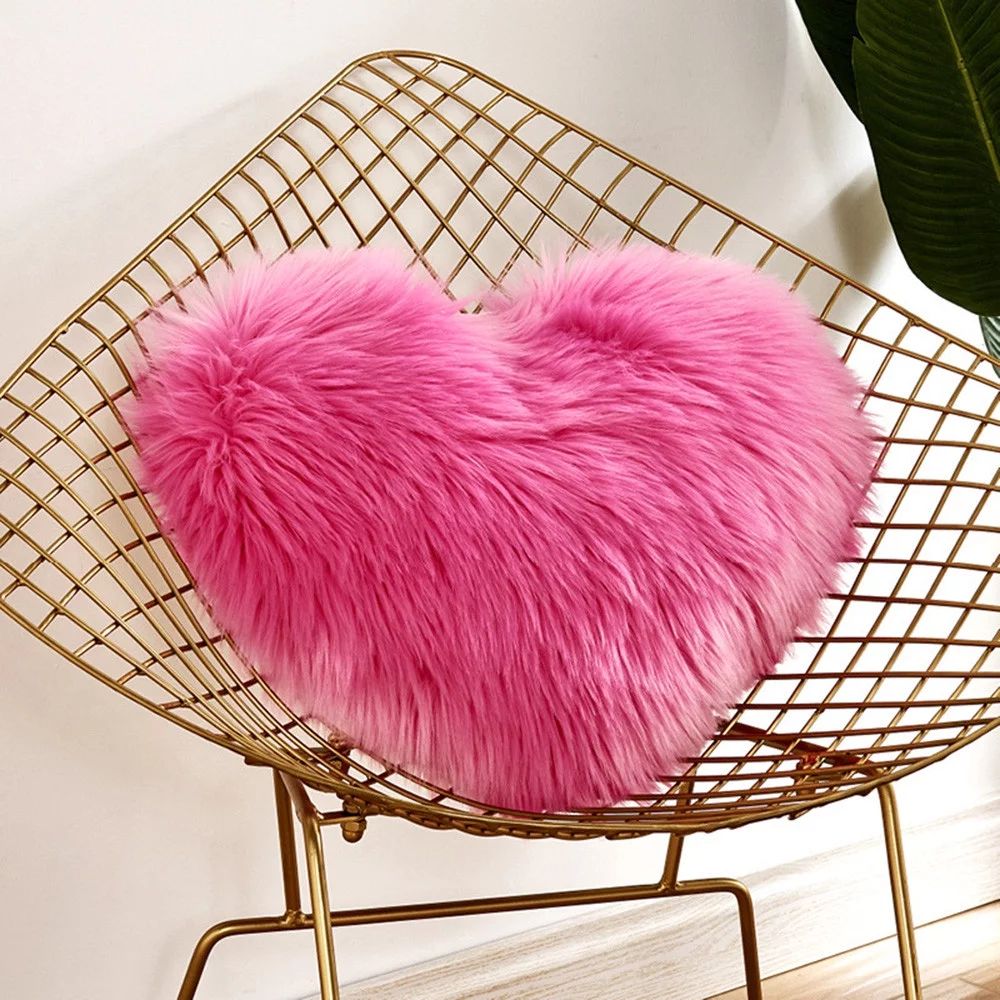 Siaonvr Heart Shaped Throw Pillow Cushion Plush Pillows Gift Home Sofa Decoration - Walmart.com | Walmart (US)
