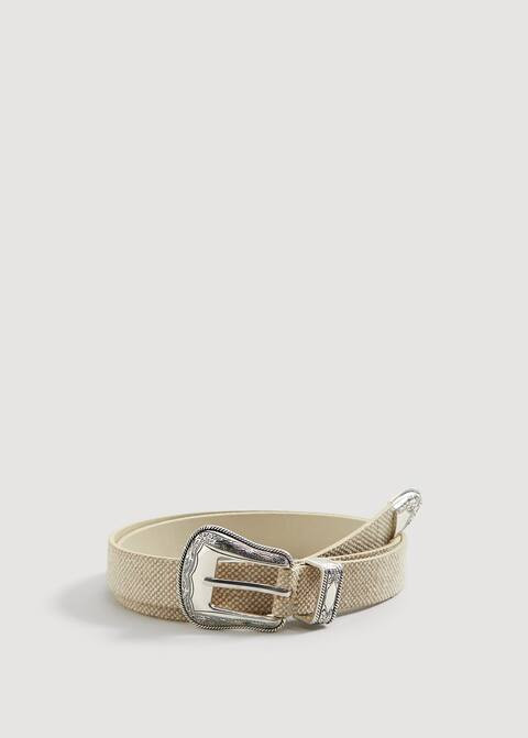Ceinture style cowboy - Femme | MANGO (FR)