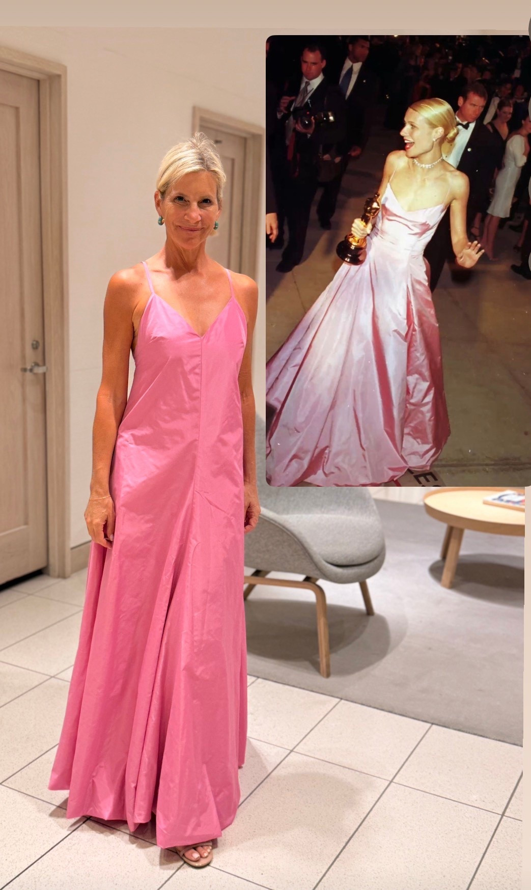 If you loved Gwyneth Paltrow’s pink Ralph Lauren dress that she wore to the Oscars when she won then you’re going to love this dress! It’s way less expensive ha ha but it is a wonderful “replica” of what she wore :)  

#LTKWedding #LTKBeauty #LTKOver40