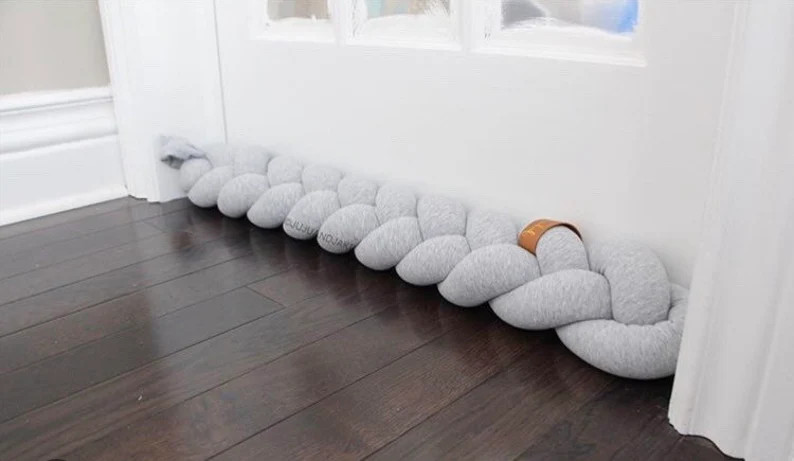 Braided Door Barrier Door Guard Draft Barrier Light | Etsy | Etsy (US)