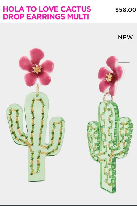 Summer statement earrings
Cactus earrings


#LTKstyletip #LTKGiftGuide #LTKfindsunder100